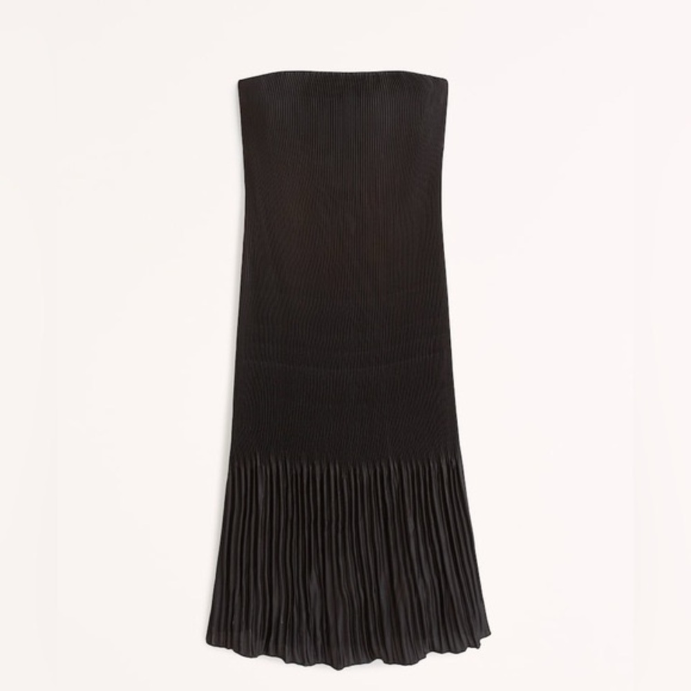 Abercrombie and Fitch Elegant Black Strapless Dress